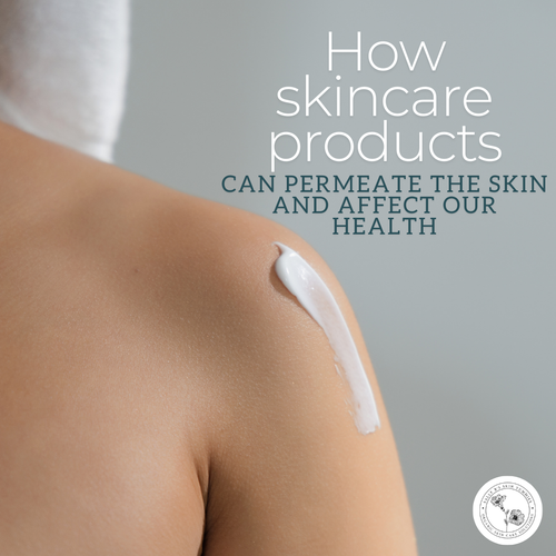 How skin care products can permeate the skin and affect our health